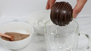 how to make Hot Chocolate Bombs