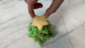 nest star cookie cutter stacked christmas tree cookie EASY Christmas Cookies