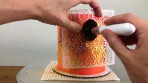 stencil design cake 50 ideas for cake inspiration