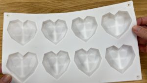 Large Geometric Heart Mold - Yummy Gummy Molds