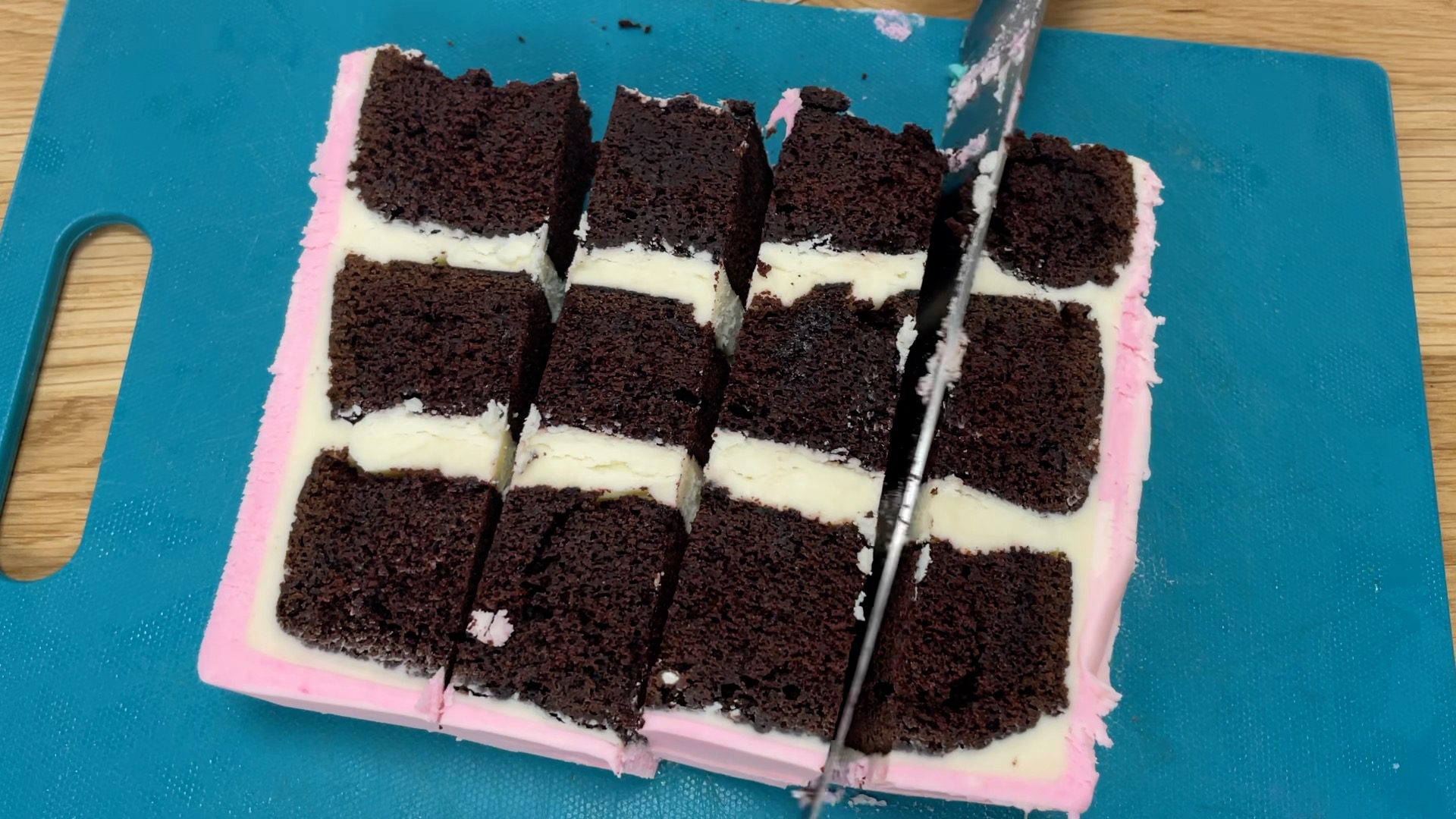 divide slices into four portions How to Cut TALL Layer Cakes