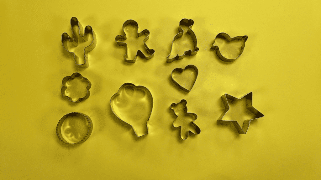 cookie cutters How to Make Your Own Cake Stencils