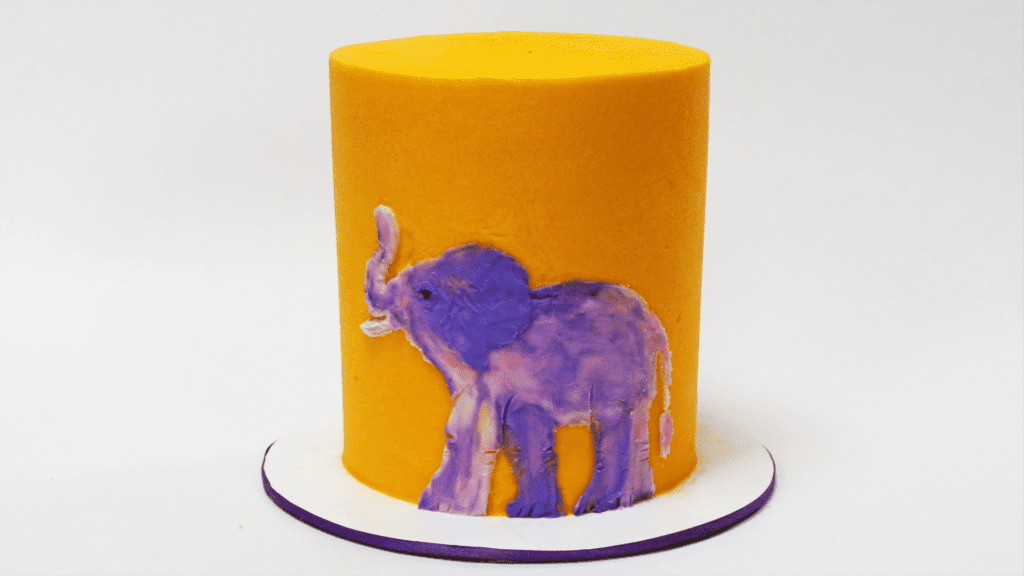 painted elephant cake 10 easy animal cake techniques with no fondant