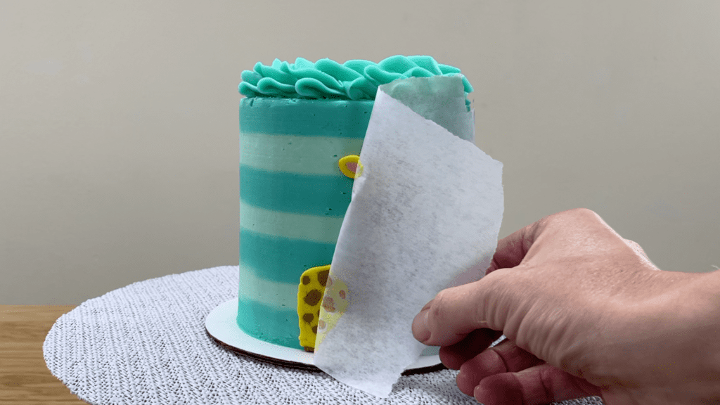 buttercream transfer giraffe Cake Ideas For Men