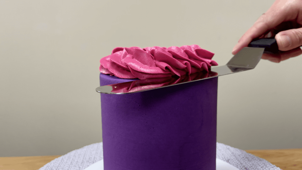 scrape border off cake with offset spatula 10 Cake Fails and How to Fix Them