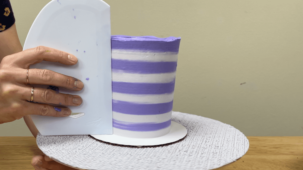 striped cake with favourite colours Cake Ideas For Men