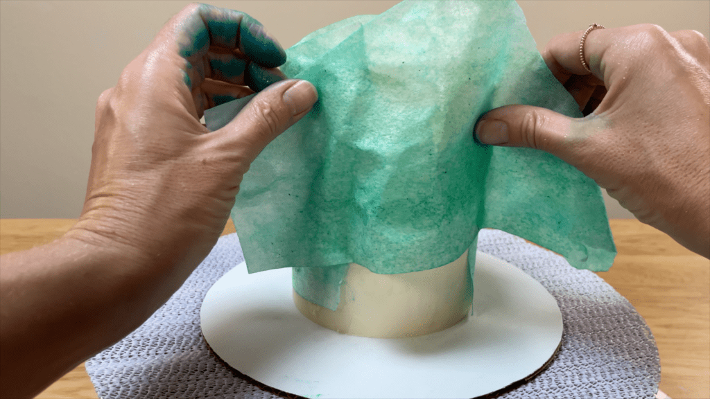 wrap wafer paper around cake to make waves Cake Ideas For Men