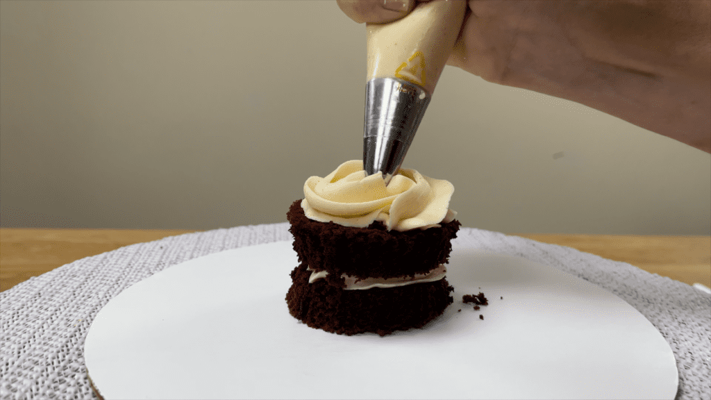 assemble cupcake layers to build a cake 5 Cake Hacks to WOW!