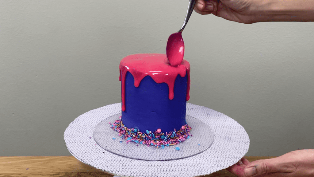 bright coloured chocolate with oil based gel 5 Cake Hacks to WOW!