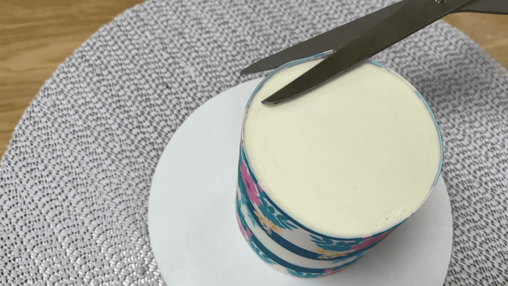 trim icing sheet so its level with top of cake 5 Cake Hacks to WOW!