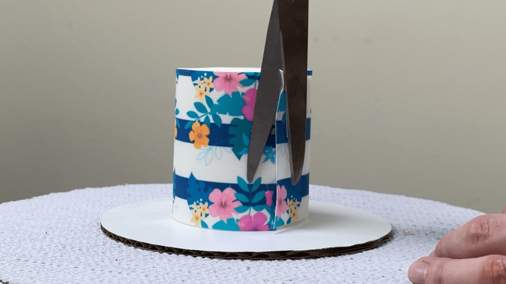 trim icing sheet to fit around cake 5 Cake Hacks to WOW!