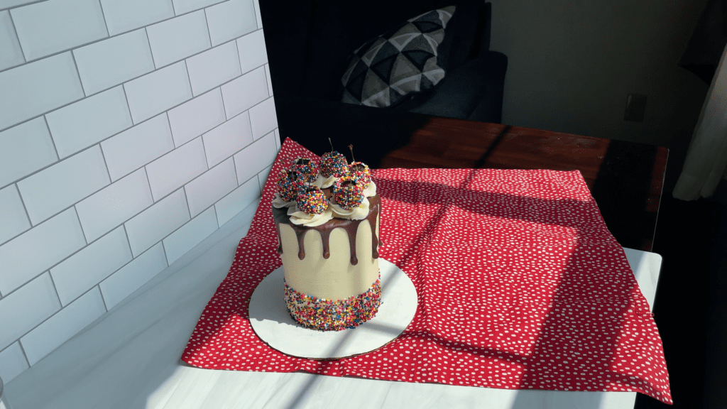 direct light creates shadows and bad lighting on cake photos 9 hacks for fantastic food photography