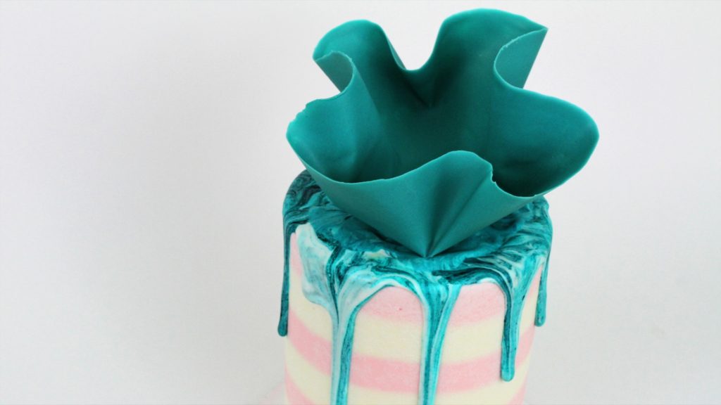 How To Make Marble Drips British Girl Bakes