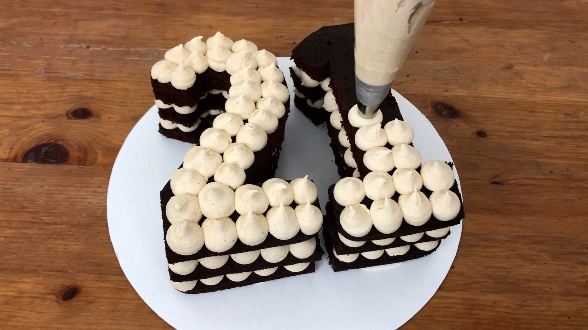 How To Make A Number Cake British Girl Bakes