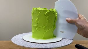 neon green buttercream frosting trendy neon leopard print cake