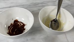 semisweet and white chocolate for leopard print spheres for trendy neon leopard print cake