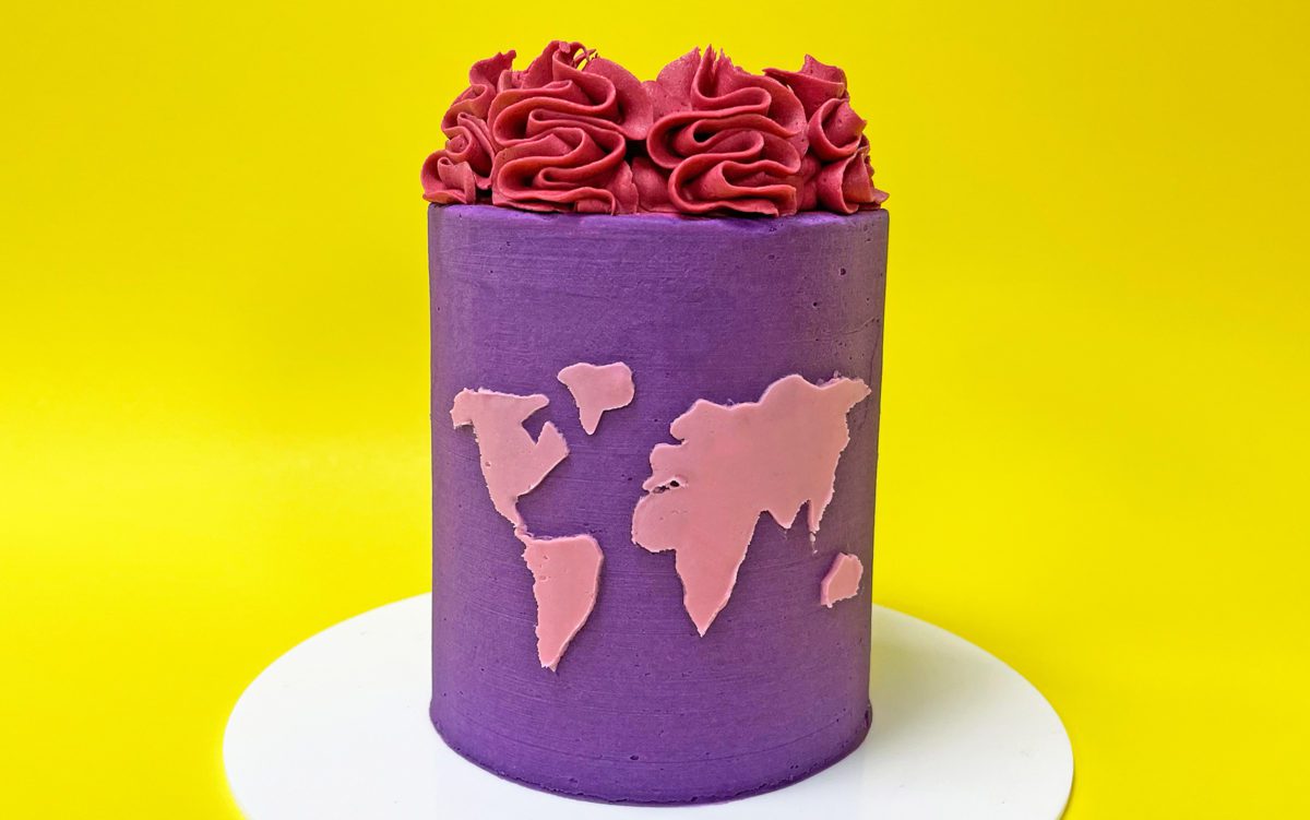 How To Make Your Own Cake Stencils - British Girl Bakes