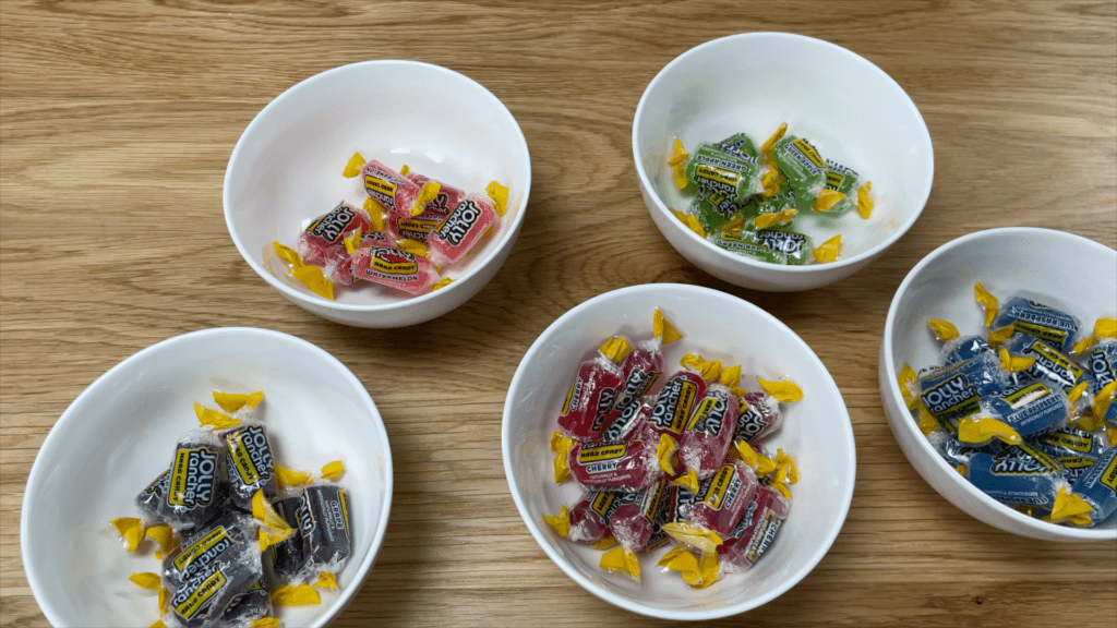 make cake toppers with jolly ranchers hard candy or boiiled sweets 5 Cakes You Can Decorate in 5 Minutes