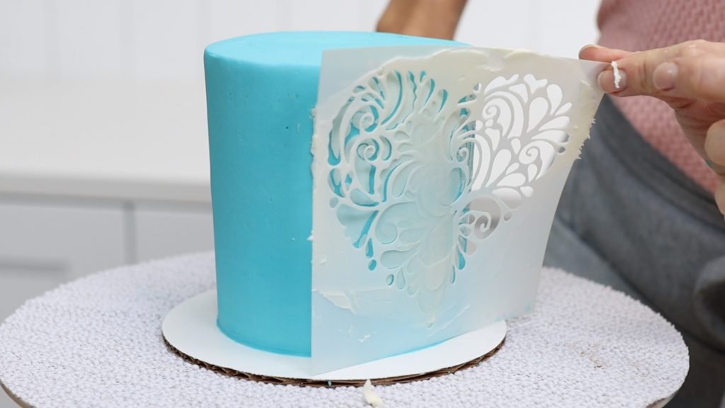 how to use a cake stencil Save or Splurge Improve your Cake Decorating with these Tools!