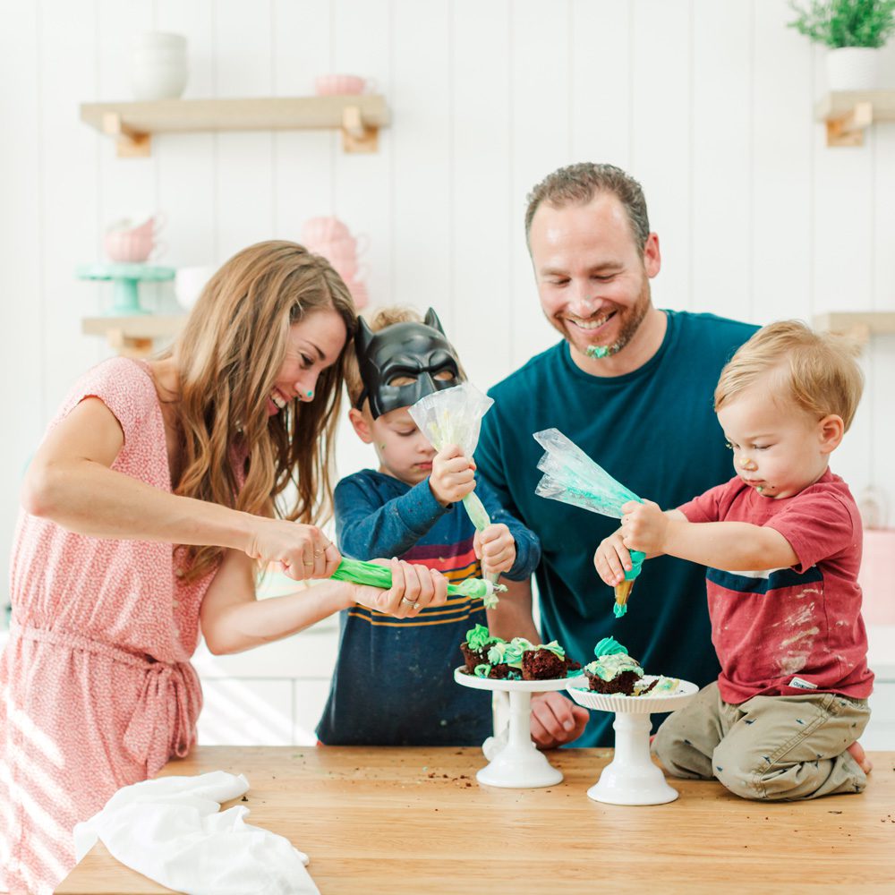 About Us Family Photo | British Girl Bakes