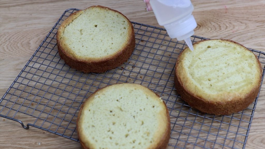 drizzle cakes with simple syrup to keep them moist 11 BAKERY SECRETS for Cake Decorating