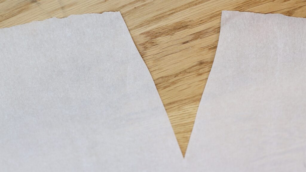 homemade parchment stencil for ice cream cone How to Make an Ice Cream Cake