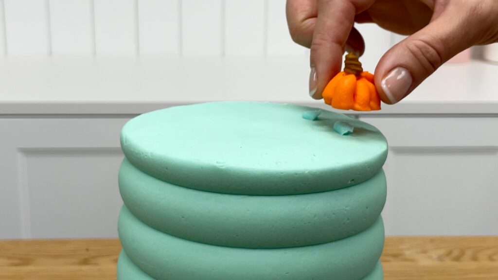 how to attach piped details to a cake Parchment Paper Cake Hacks | British Girl Bakes