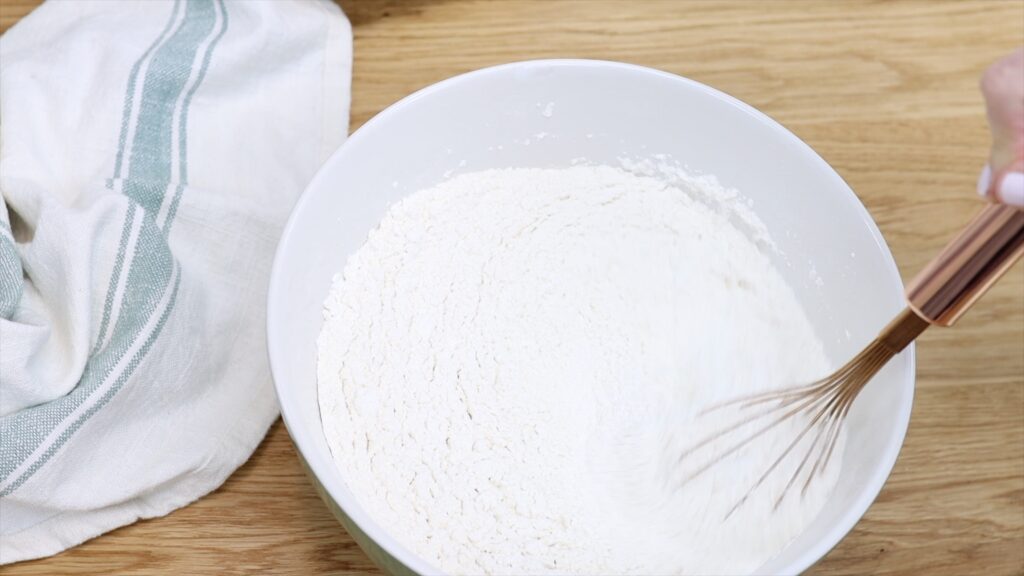 whisk dry ingredients together to make very vanilla cake british girl bakes