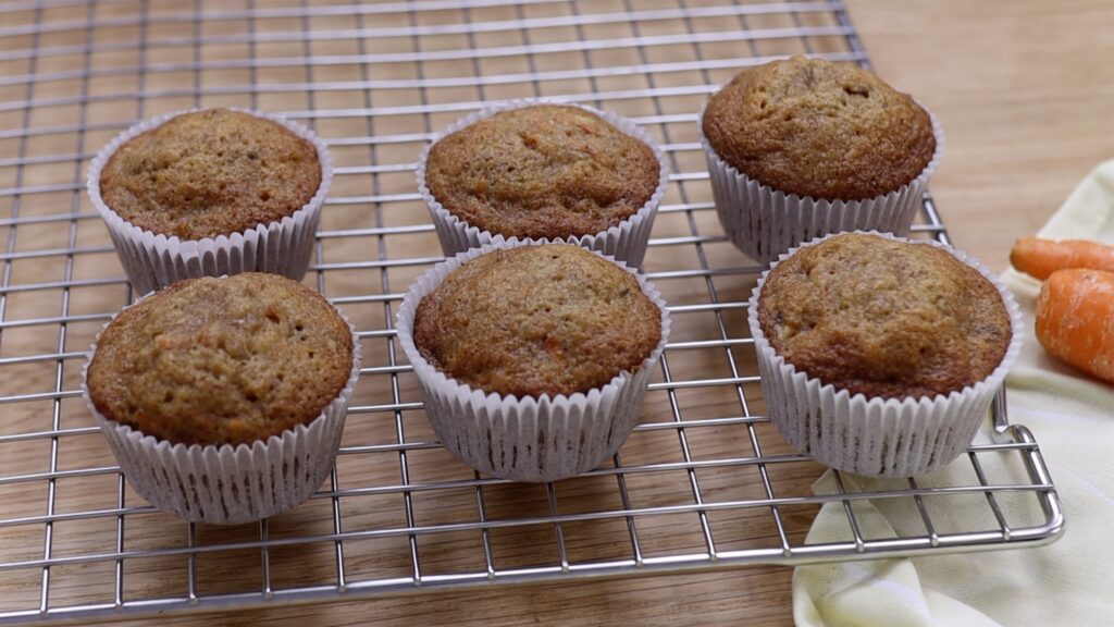 how to bake carrot cake cupcakes British Girl Bakes