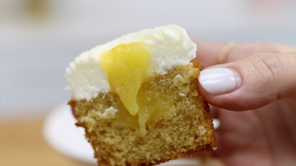 easy cupcake filling idea lemon curd