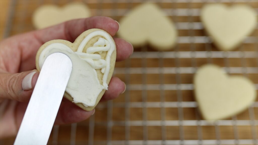 buttercream frosted cookies