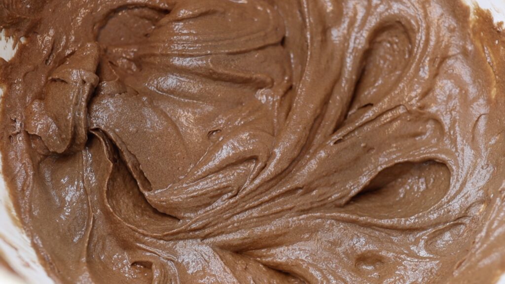 chocolate cake batter for Easy Marble Cake