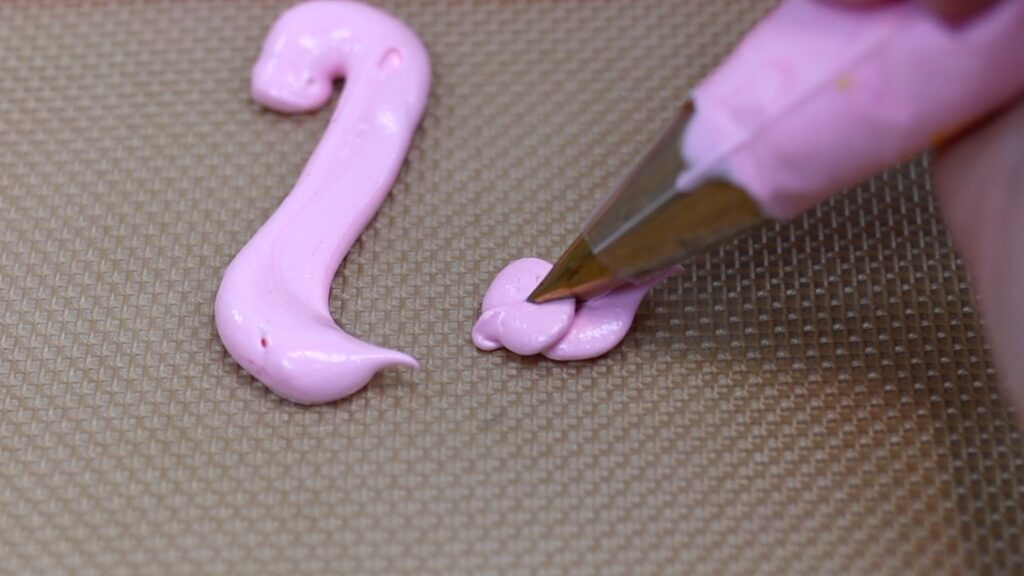 how to make meringue flamingos