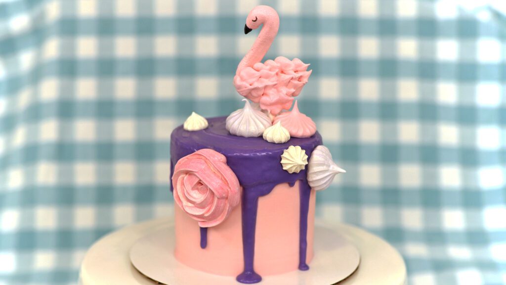 how to make meringues flamingos