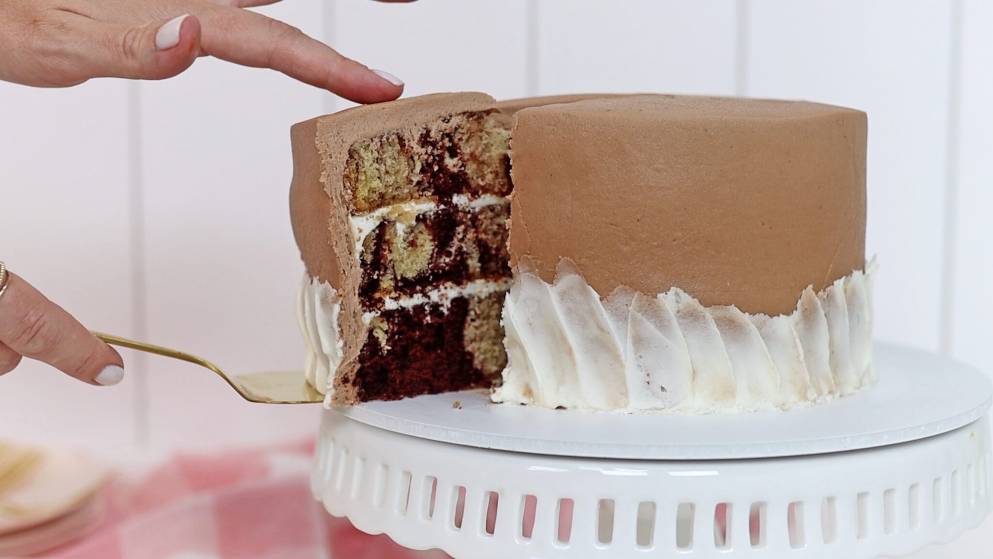 WOW your guests with this fluffy MARBLE CAKE recipe Moist marble cake  using one recipe  YouTube