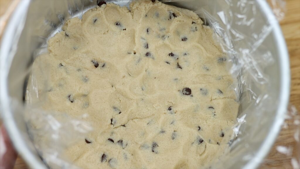 Cookie Dough Cake filling discs