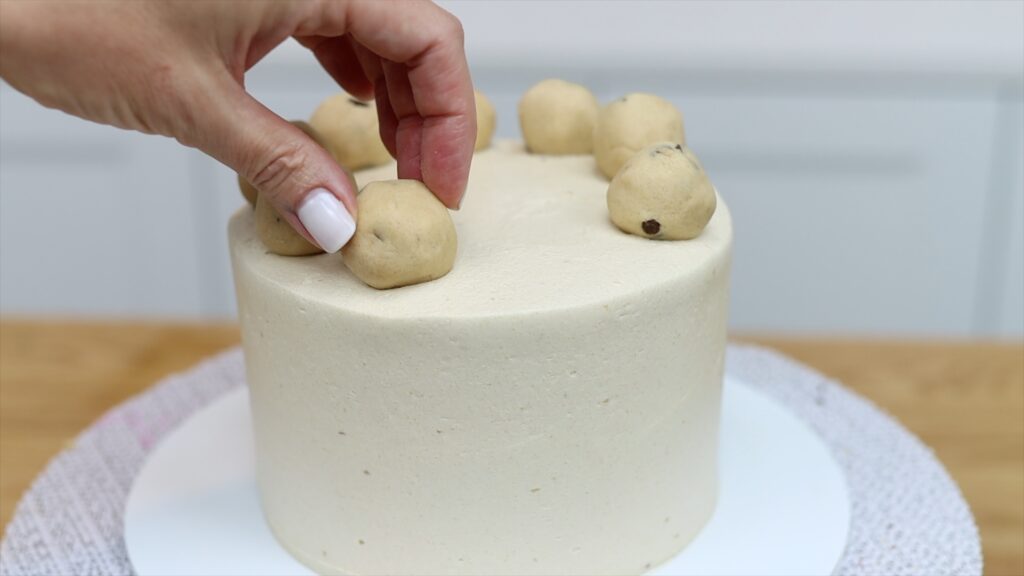 edible Cookie Dough Cake