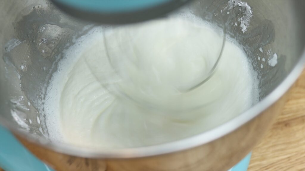 when to add gelatin to Whipped Cream Frosting