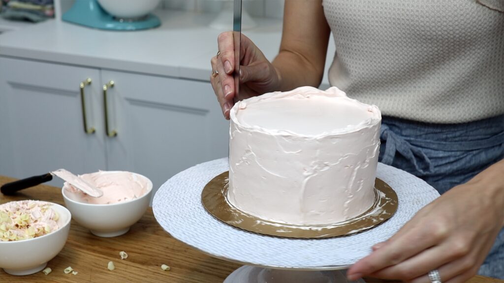 frost over a costco or walmart cake