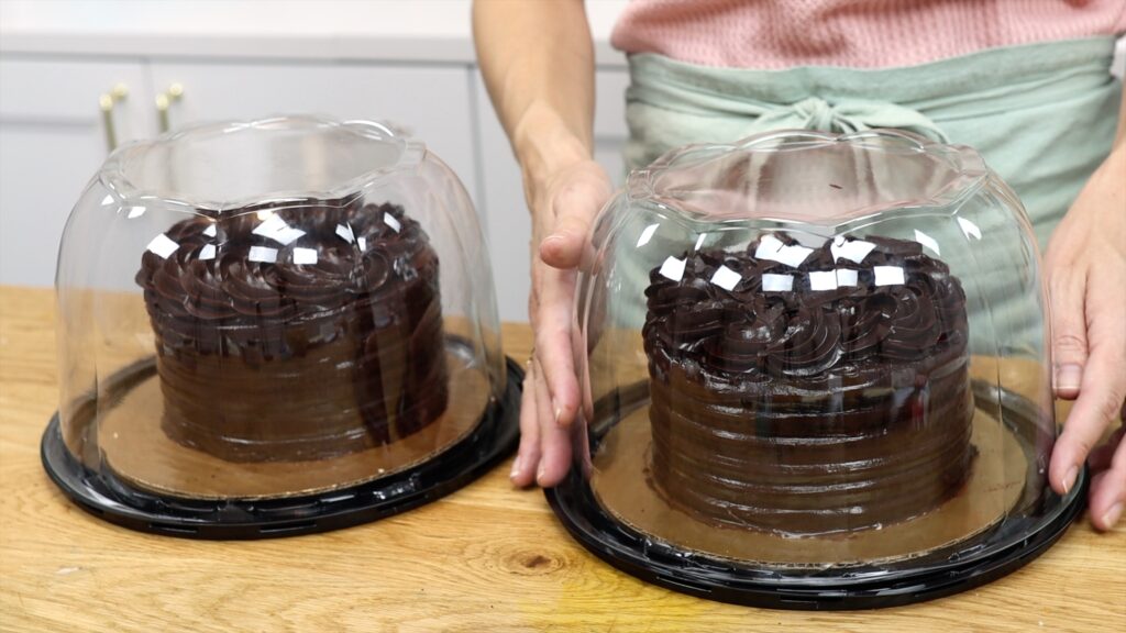 how to make double barrel tall cakes with grovery store cakes