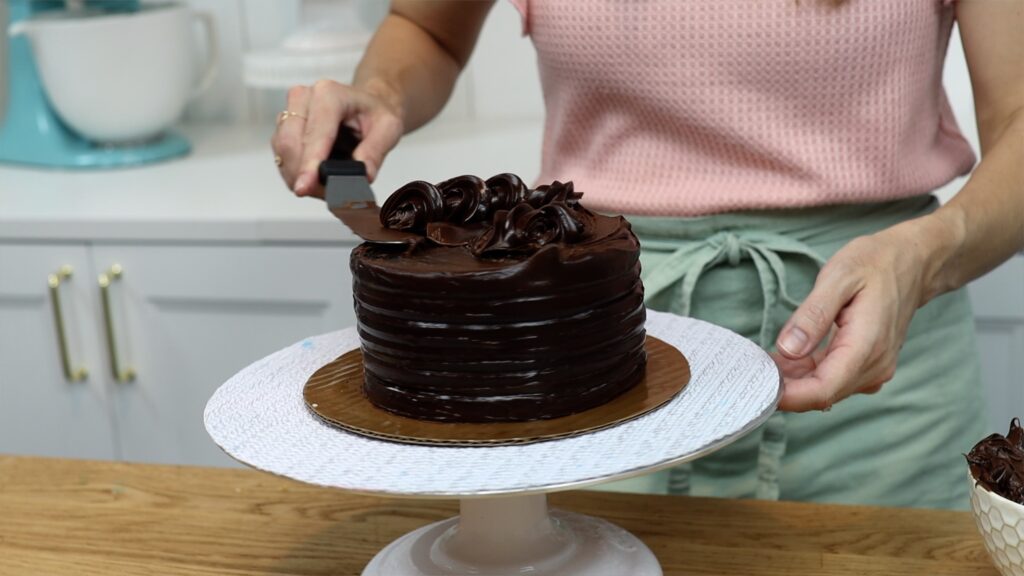 how to scrape a costco cake for a Cake Makeover