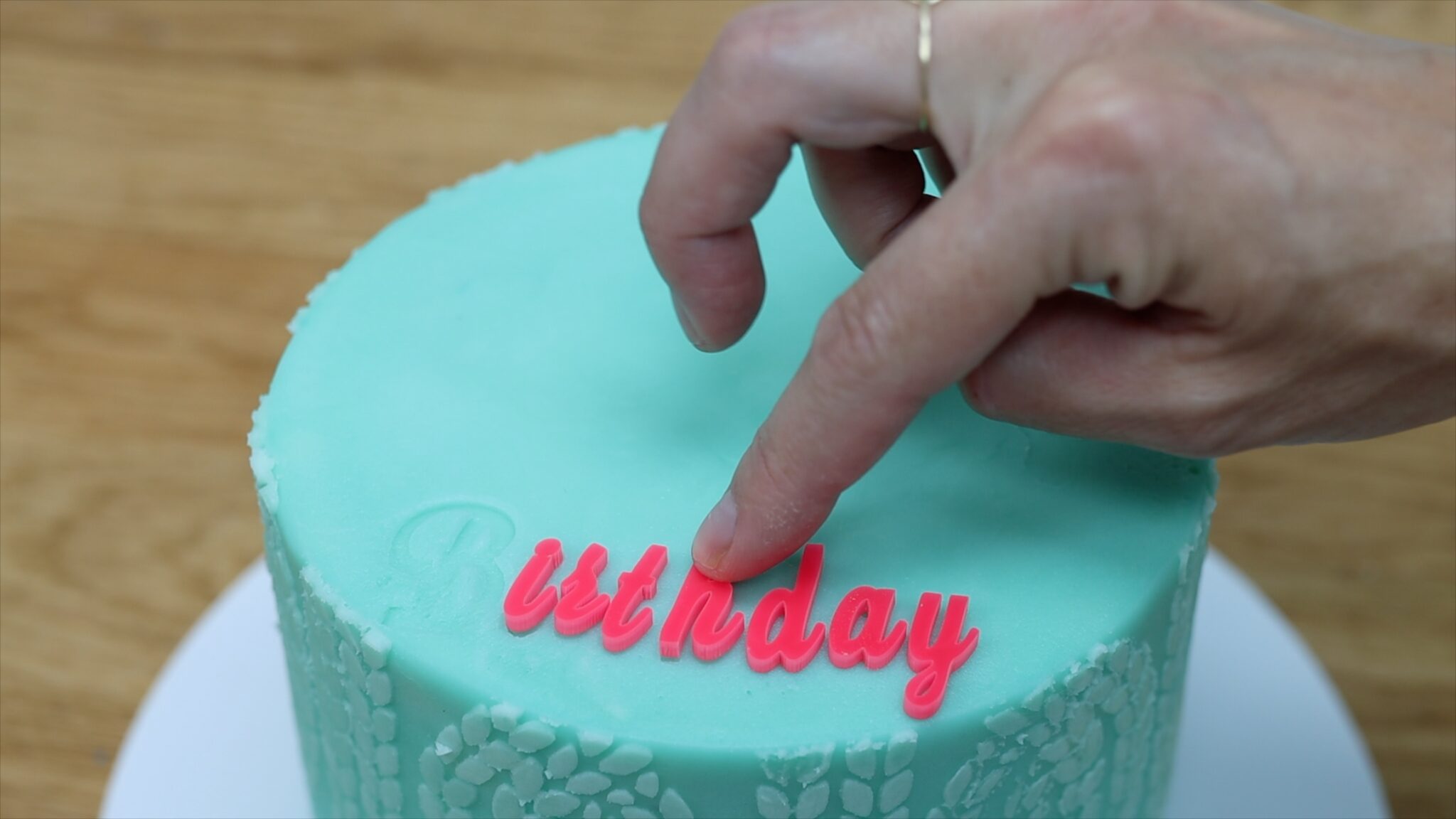 How to Write Happy Birthday on a Cake British Girl Bakes