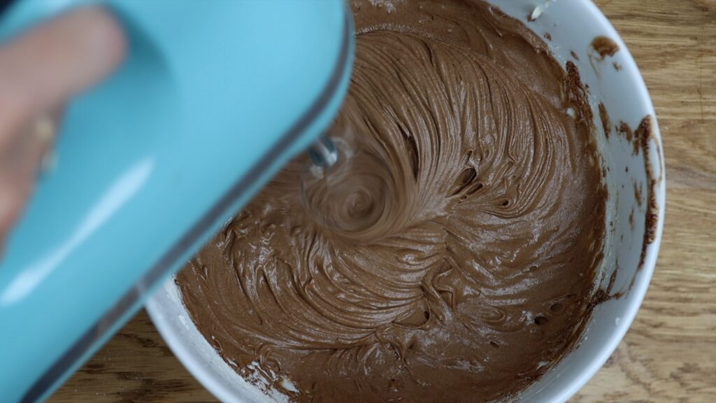 Small Batch Chocolate cake batter