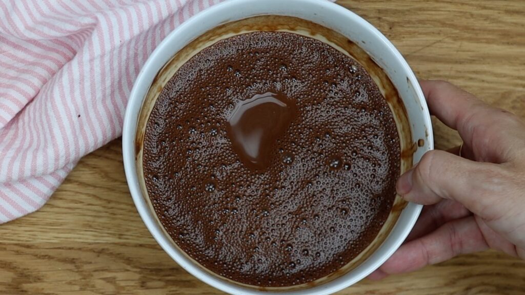 chocolate cake made with cocoa powder