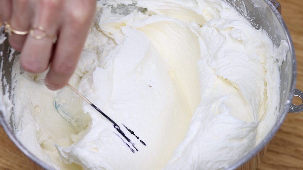 how to make yellow buttercream whiter