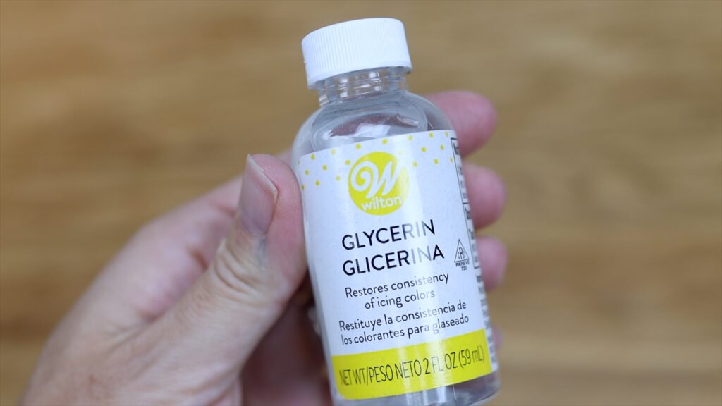 glycerin for wafer paper cake decorations