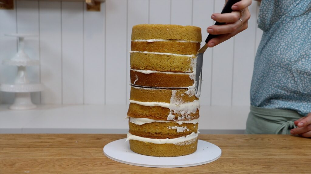 how to make a double barrel cake