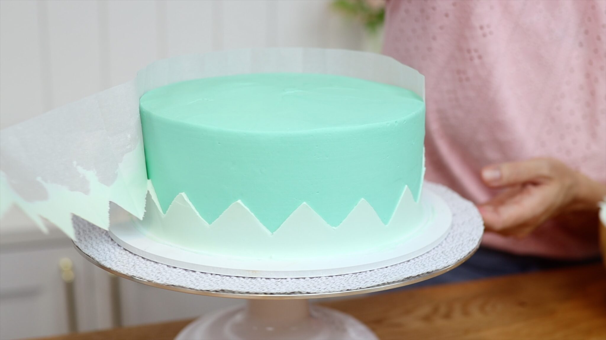 How to Decorate a Cake without Tools British Girl Bakes