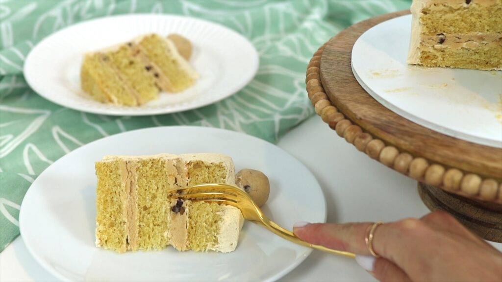 eating cake