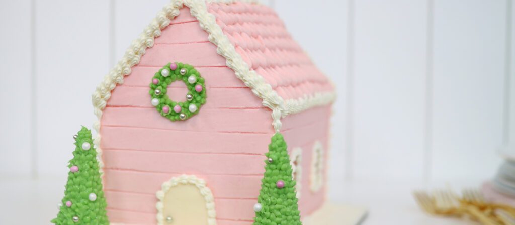 gingerbread house cake british girl bakes